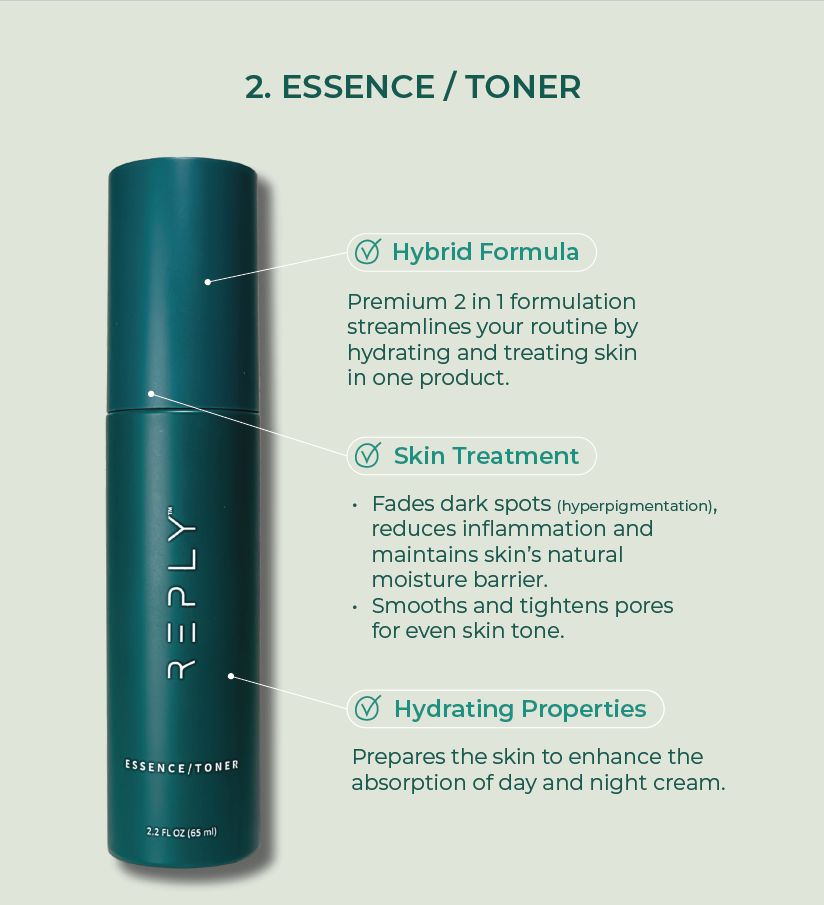 REPLY ™ Essence/Toner - 2.2 fl oz/65 ml