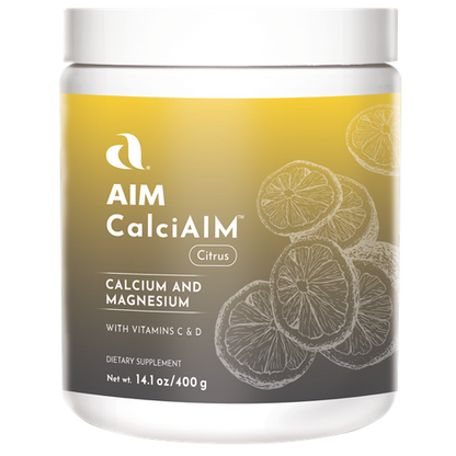 CalciAIM ™ — 14 oz/400 g citrus flavored powder
