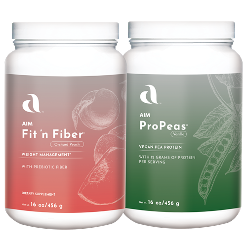 Lean Team combo— ProPeas, fit ’n fiber powders