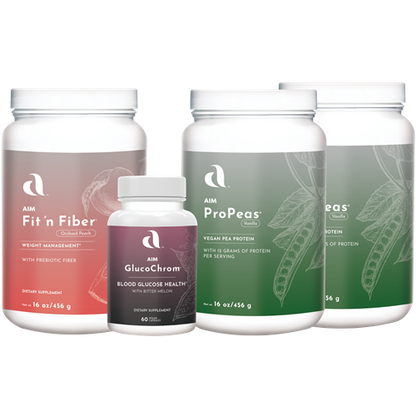 Weight Loss Pack — (2) ProPeas, fit ’n fiber, GlucoChrom
