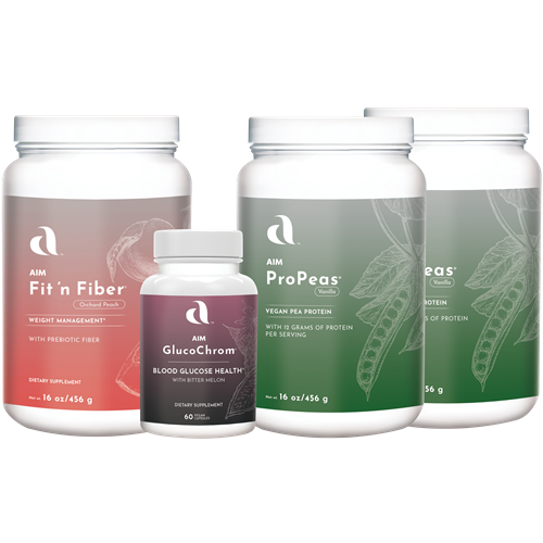Weight Loss Pack — (2) ProPeas, fit ’n fiber, GlucoChrom