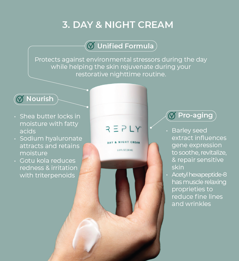 REPLY ™ Day & Night Cream - 1.0 fl oz/30 ml