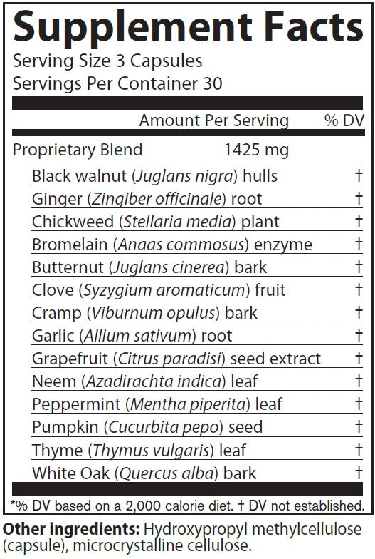 Para 90 ® — 90 vegan capsules