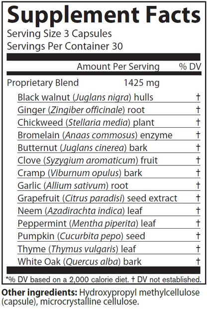 Para 90 ® — 90 vegan capsules