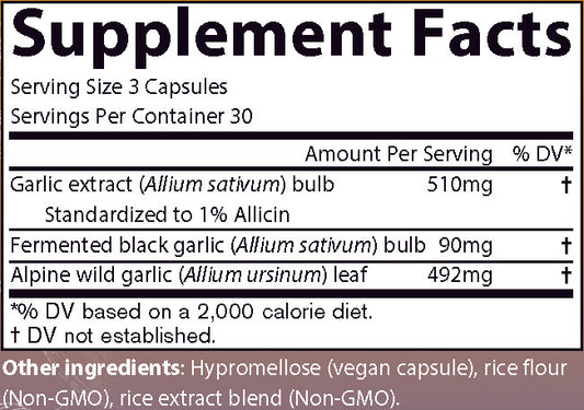 GarlicAIM ® — 90 vegan capsules